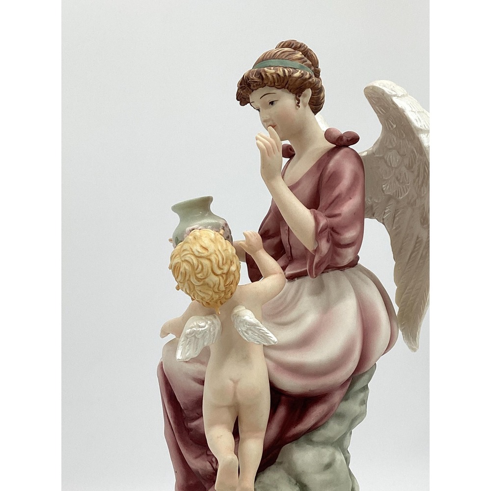 Grandeur Noel Porcelain Angel; Figurine Christmas & Holiday Decor (CAB-1014) - Picture 7 of 17